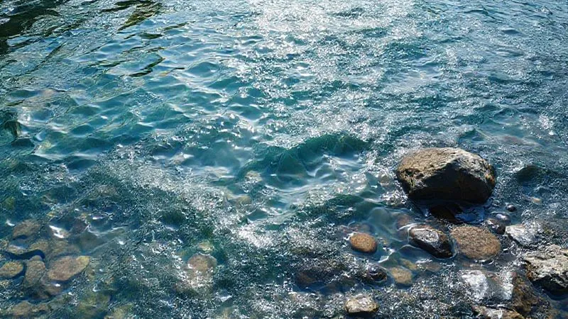 A photorealistic image showing a customer's journey as a seamless, flowing river, with positive interactions represented by bright, clear water, and pain points as murky, rocky patches. Cinematic lighting, 8K, shot on a high-end DSLR. A photorealistic image showing a customer's journey as a seamless, flowing river, with positive interactions represented by bright, clear water, and pain points as murky, rocky patches. Cinematic lighting, 8K, shot on a high-end DSLR.