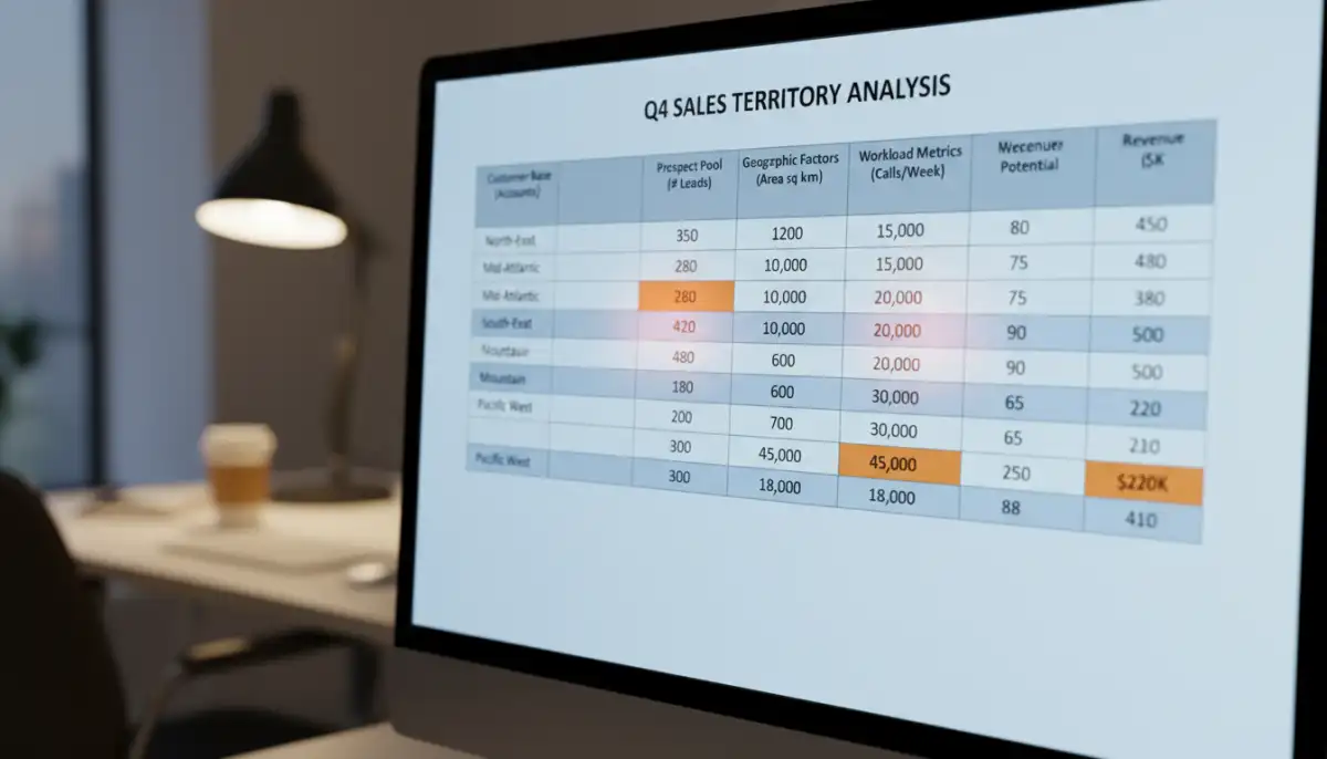 Fix Unequal Sales Territories: A Proven Workload Balancing Guide
