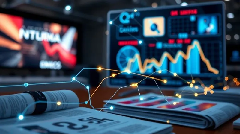 photorealistic, professional photography, 8K, cinematic lighting, sharp focus, depth of field, shot on a high-end DSLR. A creative visualization of both digital and traditional marketing channels (e.g., a smartphone screen, a newspaper, a TV, an event banner) seamlessly connected by glowing data lines leading to a central, unified analytical dashboard. The image should convey the integration and measurement of diverse touchpoints.