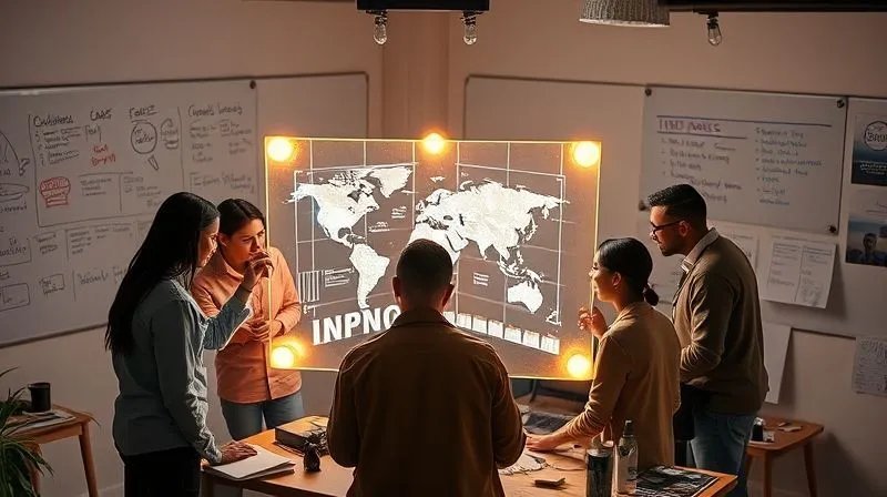 A photorealistic, professional photography image of a diverse team of innovators gathered around a glowing holographic display, actively collaborating and iterating on a complex data model. The atmosphere is energetic and focused, with whiteboards filled with ideas and prototypes scattered around. Cinematic lighting, 8K hyper-detailed, shot on a high-end DSLR, conveying a sense of collaborative experimentation and rapid learning. A photorealistic, professional photography image of a diverse team of innovators gathered around a glowing holographic display, actively collaborating and iterating on a complex data model. The atmosphere is energetic and focused, with whiteboards filled with ideas and prototypes scattered around. Cinematic lighting, 8K hyper-detailed, shot on a high-end DSLR, conveying a sense of collaborative experimentation and rapid learning.