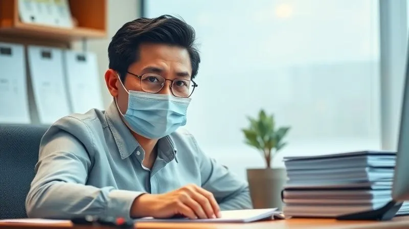 A photorealistic, professional photography, 8K, cinematic lighting, sharp focus, depth of field, shot on a high-end DSLR, depicting a calm leader at a well-organized desk, a subtle, ethereal barrier of light separating their personal space (a small, potted plant) from a stack of documents, symbolizing clear boundaries. The leader's expression is serene and focused. A photorealistic, professional photography, 8K, cinematic lighting, sharp focus, depth of field, shot on a high-end DSLR, depicting a calm leader at a well-organized desk, a subtle, ethereal barrier of light separating their personal space (a small, potted plant) from a stack of documents, symbolizing clear boundaries. The leader's expression is serene and focused.