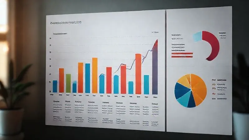 A photorealistic, highly detailed infographic showing best practices for data visualization. Elements include a clean bar chart with clear labels, a trend line graph showing seasonality, and a pie chart with distinct segments. The overall aesthetic is minimalist and professional, with soft, ambient lighting. 8K professional photography, shot on a high-end DSLR. A photorealistic, highly detailed infographic showing best practices for data visualization. Elements include a clean bar chart with clear labels, a trend line graph showing seasonality, and a pie chart with distinct segments. The overall aesthetic is minimalist and professional, with soft, ambient lighting. 8K professional photography, shot on a high-end DSLR.