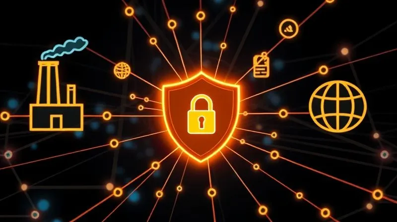 photorealistic, professional photography, 8K, cinematic lighting, sharp focus, depth of field, shot on a high-end DSLR. A complex web of interconnected legal risks, represented by glowing lines connecting various professional icons: a factory chimney (environmental compliance), a padlock (data security/privacy), a currency symbol (financial reporting), and a globe (ethical sourcing/ESG governance). The lines converge towards a central, strong shield icon, symbolizing robust indemnification, all against a dark, analytical background. photorealistic, professional photography, 8K, cinematic lighting, sharp focus, depth of field, shot on a high-end DSLR. A complex web of interconnected legal risks, represented by glowing lines connecting various professional icons: a factory chimney (environmental compliance), a padlock (data security/privacy), a currency symbol (financial reporting), and a globe (ethical sourcing/ESG governance). The lines converge towards a central, strong shield icon, symbolizing robust indemnification, all against a dark, analytical background.