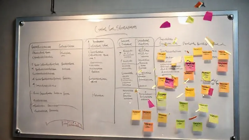 A photorealistic, professional photography, 8K, cinematic lighting, sharp focus, depth of field, shot on a high-end DSLR, depicting a strong, transparent digital shield guarding a physical whiteboard filled with neatly organized sprint backlog items, while chaotic, smaller sticky notes representing 'unplanned work' bounce off the shield's surface. A photorealistic, professional photography, 8K, cinematic lighting, sharp focus, depth of field, shot on a high-end DSLR, depicting a strong, transparent digital shield guarding a physical whiteboard filled with neatly organized sprint backlog items, while chaotic, smaller sticky notes representing 'unplanned work' bounce off the shield's surface.