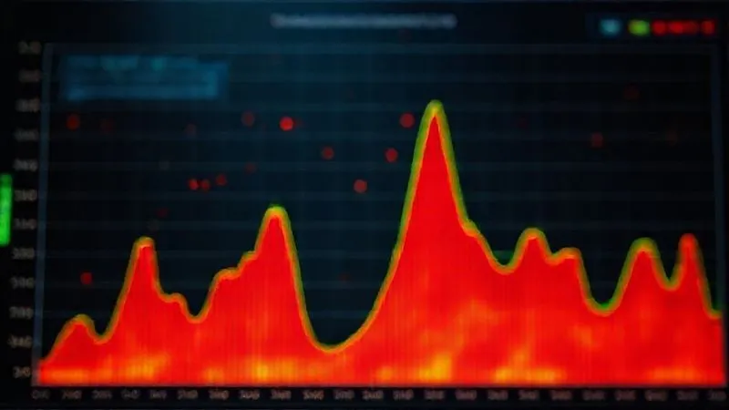 A photorealistic complex data visualization showing a cohort analysis heatmap for customer churn. Different shades of red and green indicate churn rates across various acquisition cohorts over time. The chart is dynamic and interactive-looking, with subtle glowing elements. Cinematic lighting, 8K hyper-detailed, sharp focus on the heatmap, depth of field. Shot on a high-end DSLR. A photorealistic complex data visualization showing a cohort analysis heatmap for customer churn. Different shades of red and green indicate churn rates across various acquisition cohorts over time. The chart is dynamic and interactive-looking, with subtle glowing elements. Cinematic lighting, 8K hyper-detailed, sharp focus on the heatmap, depth of field. Shot on a high-end DSLR.