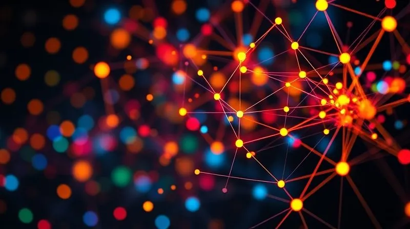 A photorealistic, professional photography, 8K, cinematic lighting, sharp focus, depth of field, shot on a high-end DSLR, of a vibrant, interconnected web of data points representing customer interactions and behaviors, with different colored nodes highlighting patterns of product usage, purchase frequency, and engagement levels. A photorealistic, professional photography, 8K, cinematic lighting, sharp focus, depth of field, shot on a high-end DSLR, of a vibrant, interconnected web of data points representing customer interactions and behaviors, with different colored nodes highlighting patterns of product usage, purchase frequency, and engagement levels.