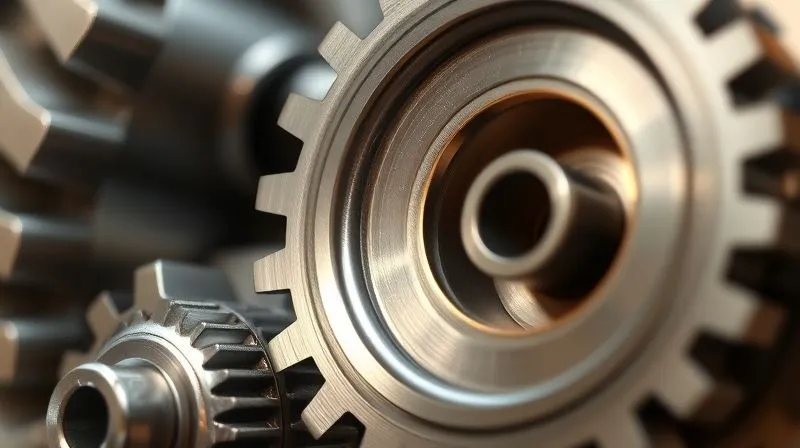 A photorealistic depiction of a continuous improvement loop (PDCA cycle) as a polished, metallic gear mechanism, subtly turning. Soft, glowing light highlights the gears, symbolizing smooth, ongoing progress. Professional photography, 8K, cinematic lighting, sharp focus, depth of field.