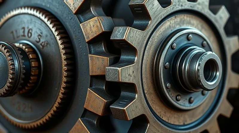 A photorealistic image showing two distinct, large gears. One gear is old, worn, and still turning, representing a core business. A smaller, newer, sleeker gear is seamlessly meshing with it, but also driving a separate, new mechanism, symbolizing disruptive innovation without destructive overlap. Cinematic lighting, sharp focus on the gears, 8K, shot on a high-end DSLR. A photorealistic image showing two distinct, large gears. One gear is old, worn, and still turning, representing a core business. A smaller, newer, sleeker gear is seamlessly meshing with it, but also driving a separate, new mechanism, symbolizing disruptive innovation without destructive overlap. Cinematic lighting, sharp focus on the gears, 8K, shot on a high-end DSLR.