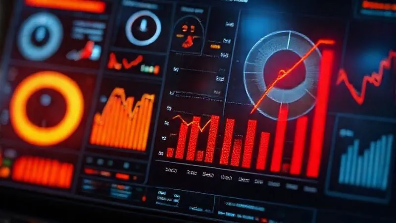 Photorealistic, professional photography, 8K, cinematic lighting, sharp focus, depth of field, shot on a high-end DSLR. A dynamic, glowing digital dashboard displaying various customer metrics, with a prominent bar chart showing a sharp decline in engagement and purchase frequency for a specific customer segment, highlighted in a warning red color. The overall tone is urgent yet sophisticated. Photorealistic, professional photography, 8K, cinematic lighting, sharp focus, depth of field, shot on a high-end DSLR. A dynamic, glowing digital dashboard displaying various customer metrics, with a prominent bar chart showing a sharp decline in engagement and purchase frequency for a specific customer segment, highlighted in a warning red color. The overall tone is urgent yet sophisticated.