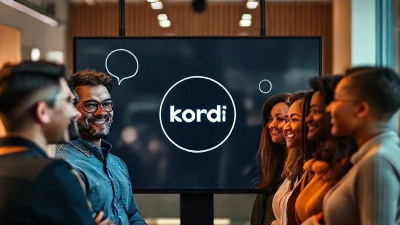 A group of diverse, genuine people interacting positively with a brand logo displayed on a sleek, modern screen, showing authentic smiles and engaged expressions, surrounded by thought bubbles representing positive sentiment and discussion. Warm cinematic lighting, sharp focus on the people and screen, depth of field blurring the background, 8K hyper-detailed, professional photography, shot on a high-end DSLR. A group of diverse, genuine people interacting positively with a brand logo displayed on a sleek, modern screen, showing authentic smiles and engaged expressions, surrounded by thought bubbles representing positive sentiment and discussion. Warm cinematic lighting, sharp focus on the people and screen, depth of field blurring the background, 8K hyper-detailed, professional photography, shot on a high-end DSLR.