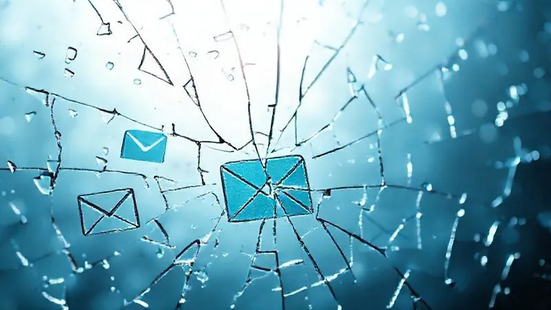 A photorealistic image depicting a shattered glass mosaic, with each shard representing a different data source (social media icon, email envelope, website browser, CRM screen). The shards are disconnected and scattered, but a faint light emanates from behind, suggesting a potential for connection. Professional photography, 8K, cinematic lighting, sharp focus on the fragmented shards, depth of field blurring the background, shot on a high-end DSLR, conveying the challenge of data fragmentation. A photorealistic image depicting a shattered glass mosaic, with each shard representing a different data source (social media icon, email envelope, website browser, CRM screen). The shards are disconnected and scattered, but a faint light emanates from behind, suggesting a potential for connection. Professional photography, 8K, cinematic lighting, sharp focus on the fragmented shards, depth of field blurring the background, shot on a high-end DSLR, conveying the challenge of data fragmentation.