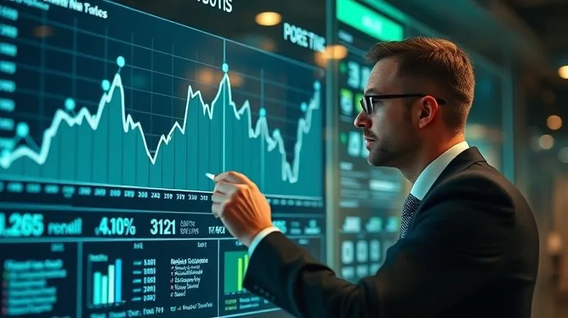 A photorealistic, professional photography, 8K, cinematic lighting, sharp focus, depth of field, shot on a high-end DSLR, of a business executive meticulously charting data points on a large, illuminated transparent screen, representing baseline metrics before a sustainability initiative. The atmosphere is analytical and forward-looking. A photorealistic, professional photography, 8K, cinematic lighting, sharp focus, depth of field, shot on a high-end DSLR, of a business executive meticulously charting data points on a large, illuminated transparent screen, representing baseline metrics before a sustainability initiative. The atmosphere is analytical and forward-looking.