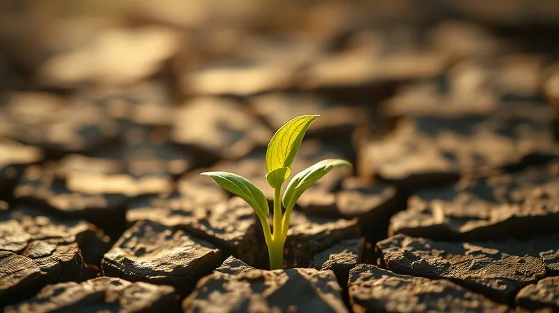 A photorealistic image of a vibrant green sprout pushing through cracked earth, symbolizing growth, renewal, and continuous development in a challenging environment. Dramatic sunlight illuminates the sprout, casting long shadows. Professional photography, 8K, cinematic lighting, sharp focus on the sprout, depth of field blurring the background. A photorealistic image of a vibrant green sprout pushing through cracked earth, symbolizing growth, renewal, and continuous development in a challenging environment. Dramatic sunlight illuminates the sprout, casting long shadows. Professional photography, 8K, cinematic lighting, sharp focus on the sprout, depth of field blurring the background.