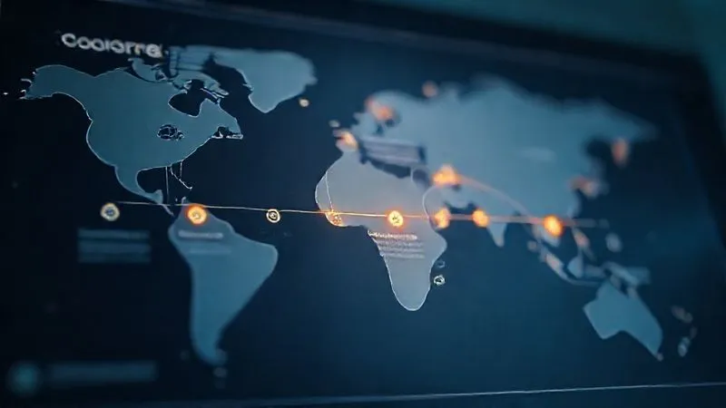 A photorealistic infographic showing a customer journey map with key touchpoints highlighted. At each touchpoint, there's a small icon representing emotional connection or disconnection. The overall flow should show a positive trajectory when empathy is present, and a negative one when it's absent. Cinematic lighting, sharp focus on the journey, depth of field, 8K hyper-detailed, shot on a high-end DSLR.