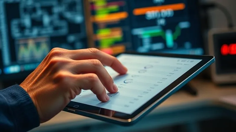 photorealistic, professional photography, 8K, cinematic lighting, sharp focus, depth of field, shot on a high-end DSLR. A close-up of hands meticulously checking a detailed quality control checklist on a tablet, with blurred technical drawings or code on a monitor in the background. The scene emphasizes precision and thoroughness in a professional setting. photorealistic, professional photography, 8K, cinematic lighting, sharp focus, depth of field, shot on a high-end DSLR. A close-up of hands meticulously checking a detailed quality control checklist on a tablet, with blurred technical drawings or code on a monitor in the background. The scene emphasizes precision and thoroughness in a professional setting.