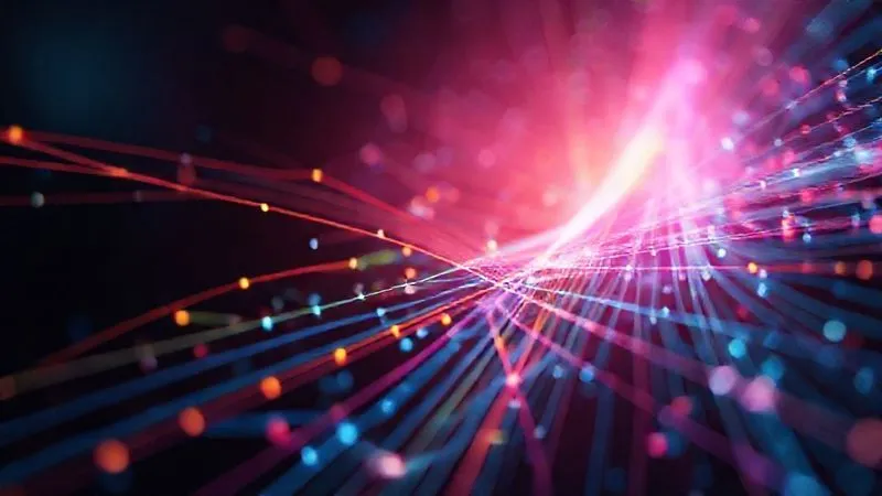 A photorealistic 3D visualization of a complex marketing attribution model, showing multiple colored lines representing different touchpoints (social media, search, email, display ads) converging towards a central conversion point, with varying thickness indicating credit distribution, cinematic lighting, sharp focus, depth of field, 8K, professional photography. A photorealistic 3D visualization of a complex marketing attribution model, showing multiple colored lines representing different touchpoints (social media, search, email, display ads) converging towards a central conversion point, with varying thickness indicating credit distribution, cinematic lighting, sharp focus, depth of field, 8K, professional photography.