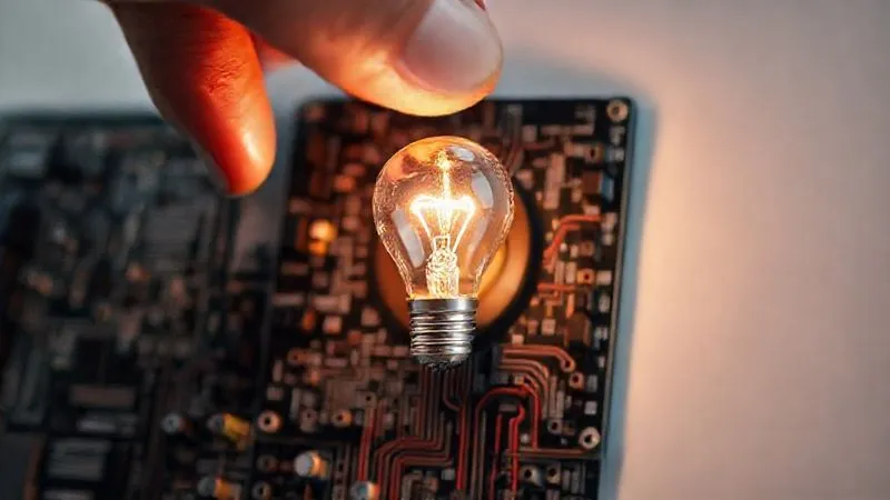 photorealistic, professional photography, 8K, cinematic lighting, sharp focus, depth of field, shot on a high-end DSLR, a single, glowing lightbulb being gently guided back into a circuit board by a skilled hand, symbolizing re-engagement and reconnection, with a soft, warm light emanating from the bulb, against a clean, technical background. photorealistic, professional photography, 8K, cinematic lighting, sharp focus, depth of field, shot on a high-end DSLR, a single, glowing lightbulb being gently guided back into a circuit board by a skilled hand, symbolizing re-engagement and reconnection, with a soft, warm light emanating from the bulb, against a clean, technical background.