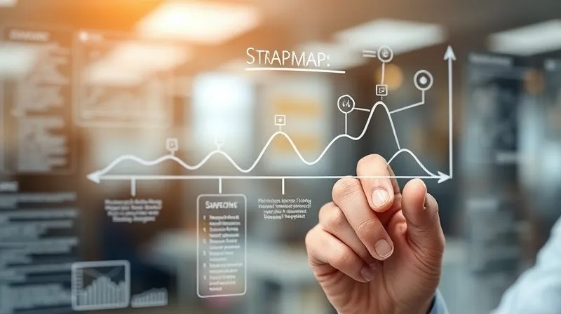A photorealistic image of a consultant's hand drawing a clear, simplified strategic roadmap on a glass whiteboard, with complex data visualizations visible in the background, now organized into actionable steps. Cinematic lighting, sharp focus on the roadmap and the hand, depth of field blurring the background, 8K hyper-detailed, professional photography, shot on a high-end DSLR. A photorealistic image of a consultant's hand drawing a clear, simplified strategic roadmap on a glass whiteboard, with complex data visualizations visible in the background, now organized into actionable steps. Cinematic lighting, sharp focus on the roadmap and the hand, depth of field blurring the background, 8K hyper-detailed, professional photography, shot on a high-end DSLR.