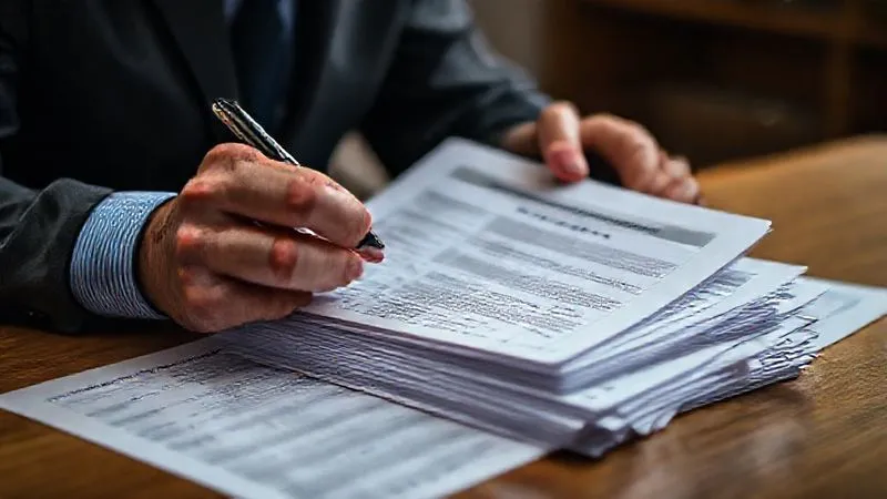 A photorealistic, professional photography, 8K, cinematic lighting, sharp focus, depth of field, shot on a high-end DSLR, showing a person intensely reviewing a stack of Franchise Disclosure Documents, with a calculator and pen, emphasizing meticulous financial review. A photorealistic, professional photography, 8K, cinematic lighting, sharp focus, depth of field, shot on a high-end DSLR, showing a person intensely reviewing a stack of Franchise Disclosure Documents, with a calculator and pen, emphasizing meticulous financial review.