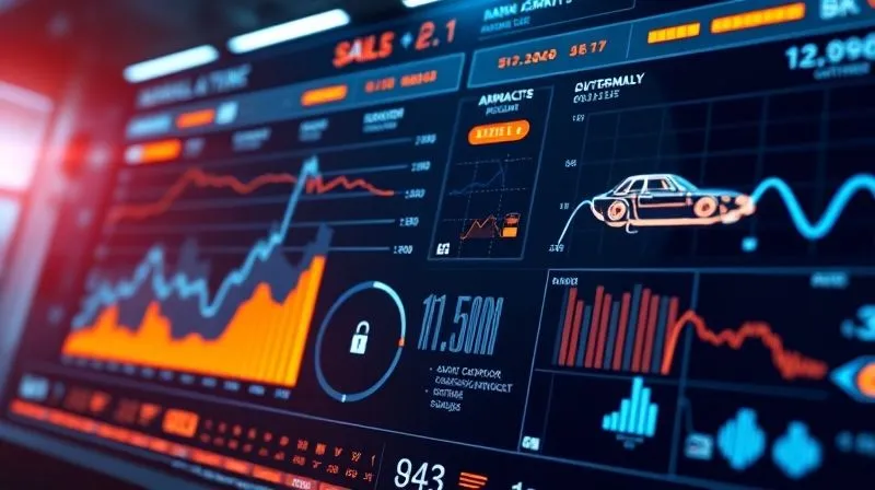 A photorealistic image of a futuristic dashboard displaying real-time financial data, with glowing anomaly detection alerts and secure network connections, symbolizing advanced fraud prevention technology. Professional photography, 8K, cinematic lighting, sharp focus, depth of field.