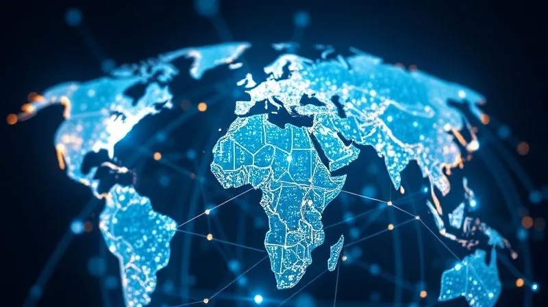 A photorealistic, professional photography, 8K, cinematic lighting, sharp focus, depth of field, shot on a high-end DSLR. A network of glowing digital lines and nodes overlaid onto a softly illuminated 3D globe, symbolizing the interconnectedness of the digital economy and its impact on global finance. Intricate data streams flow across continents, representing digital transactions and the challenge of taxing virtual presence. The mood is one of complex, evolving technology and its regulatory implications. A photorealistic, professional photography, 8K, cinematic lighting, sharp focus, depth of field, shot on a high-end DSLR. A network of glowing digital lines and nodes overlaid onto a softly illuminated 3D globe, symbolizing the interconnectedness of the digital economy and its impact on global finance. Intricate data streams flow across continents, representing digital transactions and the challenge of taxing virtual presence. The mood is one of complex, evolving technology and its regulatory implications.