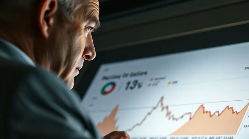 A photorealistic, professional image of a leader looking at a difficult decision chart, with two distinct paths diverging. The atmosphere is serious but determined. Cinematic lighting, 8K, sharp focus on the chart, depth of field. Emotionally resonant.