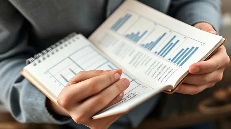 A photorealistic close-up of a person's hands holding a simple notebook and pen, diligently analyzing handwritten notes and basic charts, with a focused expression, symbolizing low-tech but effective data analysis and iteration, natural lighting, sharp focus, 8K hyper-detailed. A photorealistic close-up of a person's hands holding a simple notebook and pen, diligently analyzing handwritten notes and basic charts, with a focused expression, symbolizing low-tech but effective data analysis and iteration, natural lighting, sharp focus, 8K hyper-detailed.