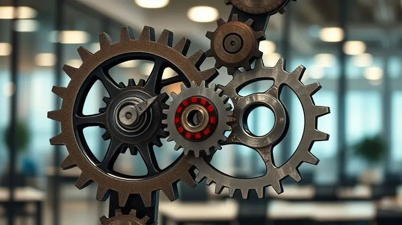 A photorealistic, professional photography, 8K, cinematic lighting, sharp focus, depth of field, shot on a high-end DSLR. A complex, interlocking gear mechanism, with each gear precisely meshing with others, symbolizing a well-structured and resilient financial framework. Different gears are subtly colored to represent various components like 'Risk Assessment,' 'Hedging Instruments,' and 'Monitoring.' The background is a blurred, modern office interior, suggesting the framework operates within a corporate setting. A photorealistic, professional photography, 8K, cinematic lighting, sharp focus, depth of field, shot on a high-end DSLR. A complex, interlocking gear mechanism, with each gear precisely meshing with others, symbolizing a well-structured and resilient financial framework. Different gears are subtly colored to represent various components like 'Risk Assessment,' 'Hedging Instruments,' and 'Monitoring.' The background is a blurred, modern office interior, suggesting the framework operates within a corporate setting.
