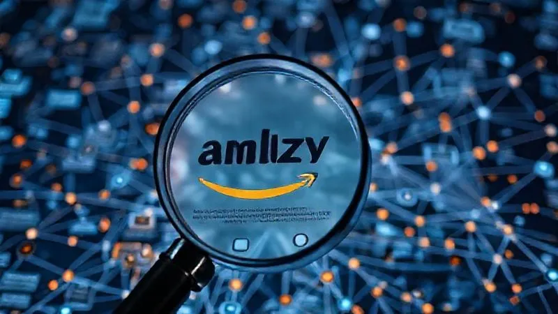 A photorealistic image of a digital magnifying glass hovering over a complex network of interconnected policy documents and data points, symbolizing the intricate reasons for Amazon account suspensions. Cinematic lighting, sharp focus, 8K hyper-detailed. A photorealistic image of a digital magnifying glass hovering over a complex network of interconnected policy documents and data points, symbolizing the intricate reasons for Amazon account suspensions. Cinematic lighting, sharp focus, 8K hyper-detailed.