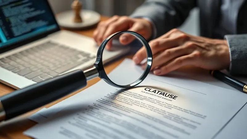 A photorealistic close-up of hands meticulously organizing legal documents, a magnifying glass resting on a highlighted clause, with a laptop displaying evidence of unauthorized product sales in the background, cinematic lighting, sharp focus on the documents, depth of field blurring the background, 8K hyper-detailed, professional photography, shot on a high-end DSLR. A photorealistic close-up of hands meticulously organizing legal documents, a magnifying glass resting on a highlighted clause, with a laptop displaying evidence of unauthorized product sales in the background, cinematic lighting, sharp focus on the documents, depth of field blurring the background, 8K hyper-detailed, professional photography, shot on a high-end DSLR.