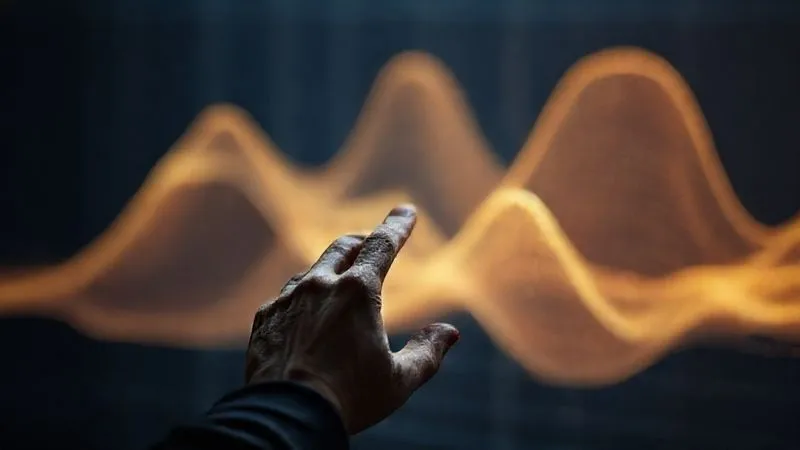 Photorealistic image of two overlapping data distributions, one slightly shifted from the other, representing data drift. A hand is adjusting a slider to recalibrate a model. Professional photography, 8K, cinematic lighting, sharp focus, depth of field, shot on a high-end DSLR. Photorealistic image of two overlapping data distributions, one slightly shifted from the other, representing data drift. A hand is adjusting a slider to recalibrate a model. Professional photography, 8K, cinematic lighting, sharp focus, depth of field, shot on a high-end DSLR.