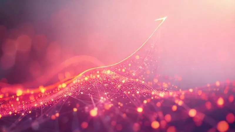 Photorealistic, professional photography, 8K, cinematic lighting, sharp focus, depth of field, shot on a high-end DSLR. A dynamic and abstract representation of continuous growth and improvement. Smooth, flowing lines and glowing data points ascend upwards, forming a positive growth curve. Interconnected nodes symbolize feedback loops and iterative processes. The colors are vibrant and optimistic, conveying progress and future-forward momentum. The background is a soft, blurred light, emphasizing the upward trajectory. Photorealistic, professional photography, 8K, cinematic lighting, sharp focus, depth of field, shot on a high-end DSLR. A dynamic and abstract representation of continuous growth and improvement. Smooth, flowing lines and glowing data points ascend upwards, forming a positive growth curve. Interconnected nodes symbolize feedback loops and iterative processes. The colors are vibrant and optimistic, conveying progress and future-forward momentum. The background is a soft, blurred light, emphasizing the upward trajectory.