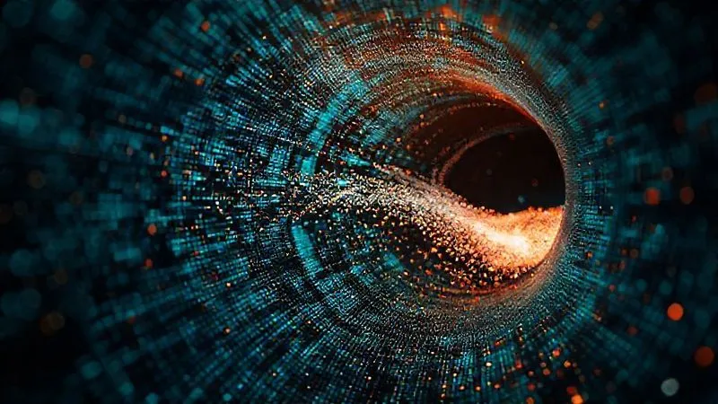 A photorealistic image of a digital data stream flowing into a funnel, with corrupted or noisy data particles being filtered out and clean, structured data emerging into a pristine database. Cinematic lighting, sharp focus, depth of field. 8K hyper-detailed, professional photography. A photorealistic image of a digital data stream flowing into a funnel, with corrupted or noisy data particles being filtered out and clean, structured data emerging into a pristine database. Cinematic lighting, sharp focus, depth of field. 8K hyper-detailed, professional photography.