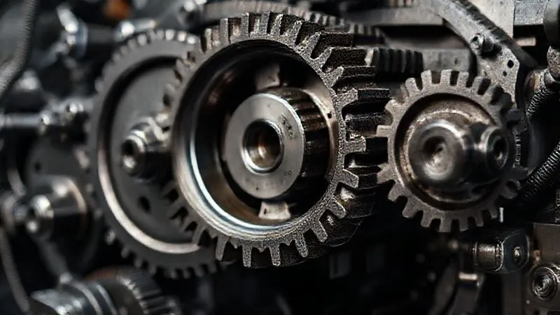 A photorealistic image of a complex, intricate gear system, where one gear is clearly from a different machine and doesn't mesh, highlighting incompatibility. Professional photography, 8K, cinematic lighting, sharp focus, depth of field.