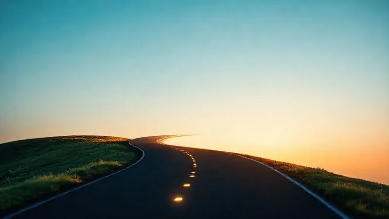 A photorealistic image of a winding, illuminated path stretching into the distance, symbolizing continuous learning and growth in a professional sales career. Professional photography, 8K, cinematic lighting, sharp focus on the path ahead, depth of field blurring the soft, encouraging background. Shot on a high-end DSLR. A photorealistic image of a winding, illuminated path stretching into the distance, symbolizing continuous learning and growth in a professional sales career. Professional photography, 8K, cinematic lighting, sharp focus on the path ahead, depth of field blurring the soft, encouraging background. Shot on a high-end DSLR.