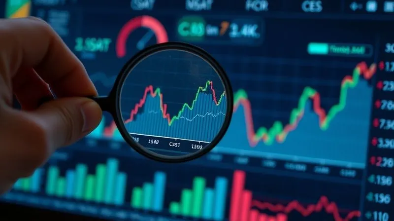 photorealistic, professional photography, 8K, cinematic lighting, sharp focus, depth of field, shot on a high-end DSLR. A hand holding a magnifying glass over a complex digital chart that shows a clear, positive correlation between increasing empathy scores (represented by a rising green line) and a declining customer churn rate (represented by a falling red line). Various data points like CSAT, FCR, and CES are visible in the background, reinforcing the idea of comprehensive metric tracking. photorealistic, professional photography, 8K, cinematic lighting, sharp focus, depth of field, shot on a high-end DSLR. A hand holding a magnifying glass over a complex digital chart that shows a clear, positive correlation between increasing empathy scores (represented by a rising green line) and a declining customer churn rate (represented by a falling red line). Various data points like CSAT, FCR, and CES are visible in the background, reinforcing the idea of comprehensive metric tracking.